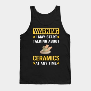 Warning Ceramics Tank Top